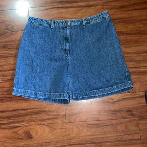 Vintage denim shorts